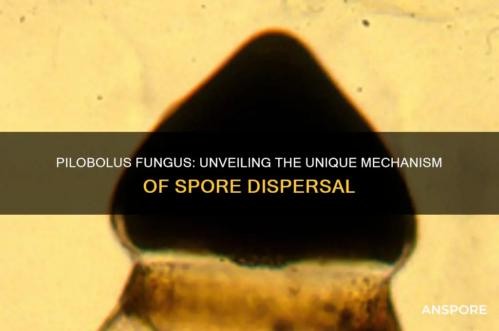 how do pilobus send spores