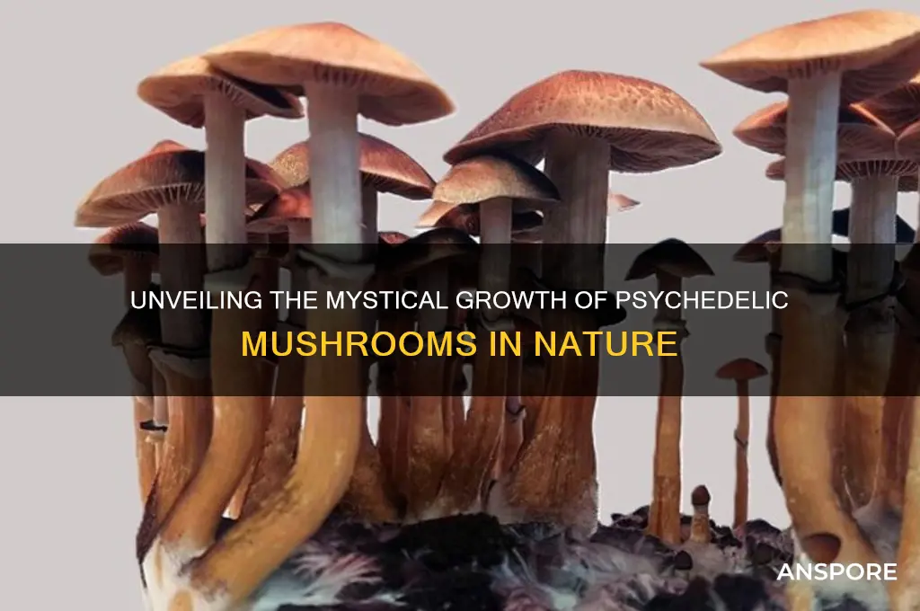how do psych mushrooms grow
