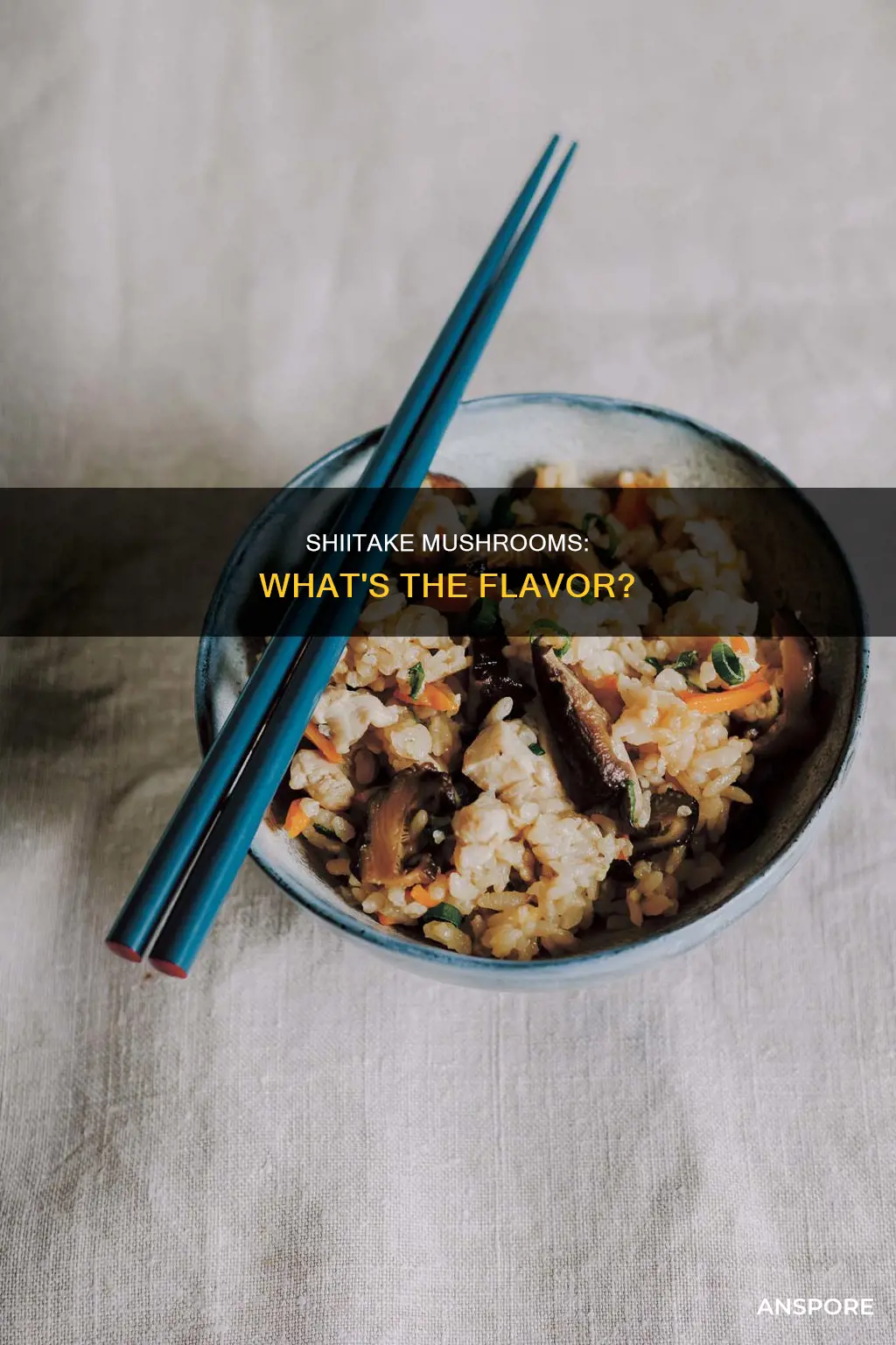 how do shiitake mushrooms taste