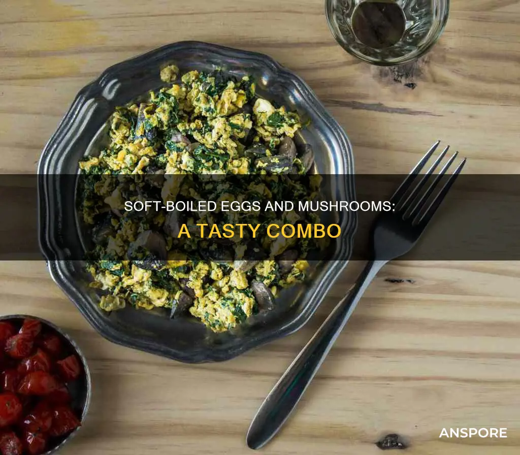 how do soft boiled eggs taste in mushroom