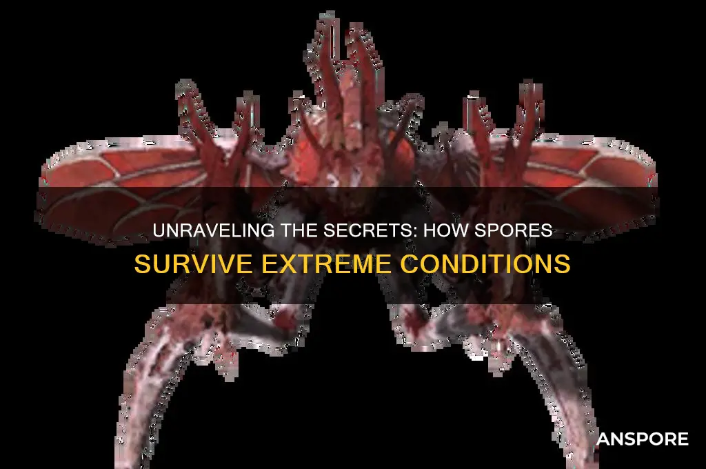 how do spores survive