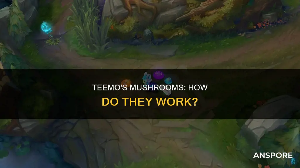 how do teemo mushrooms work