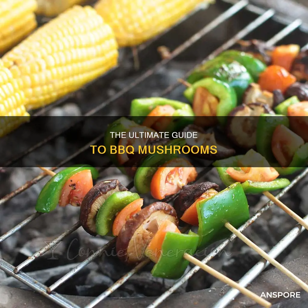 how do you bbq mushrooms
