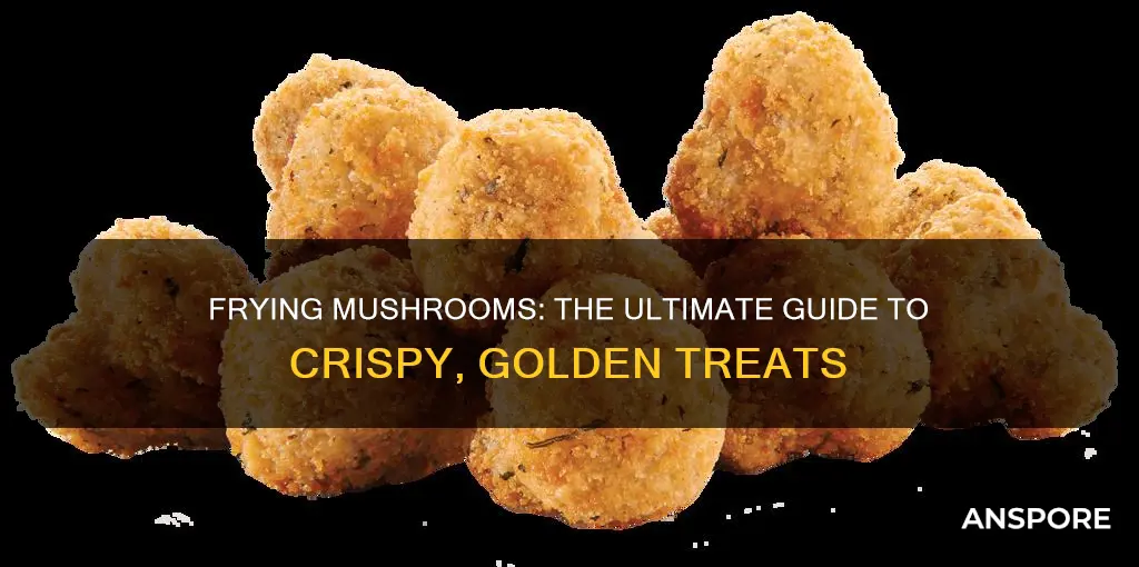 how do you bread and fry mushrooms