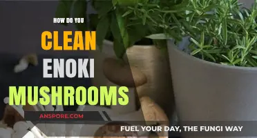 The Best Way to Clean Enoki Mushrooms