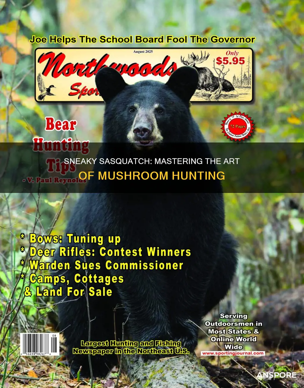 how do you collect mushrooms in sneaky sasquatch