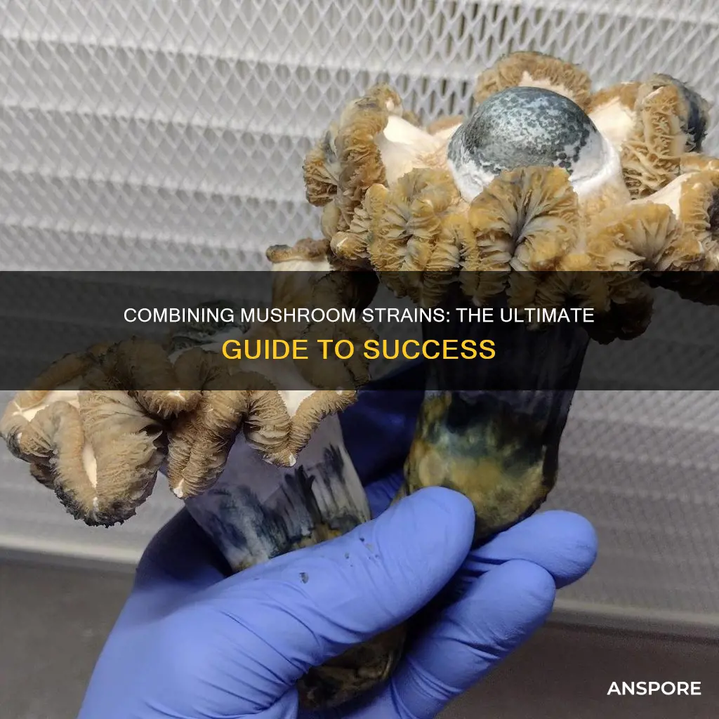 how do you combine mushroom strains
