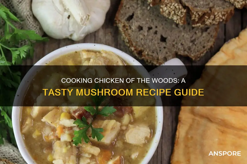 how do you cook chicken of the woods mushrooms