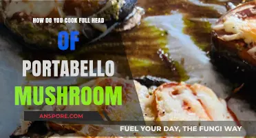 Mastering the Art of Cooking a Full Portobello Mushroom Head