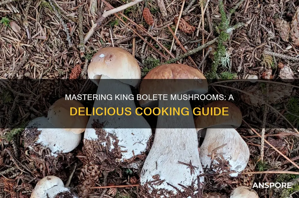 how do you cook king bolete mushrooms