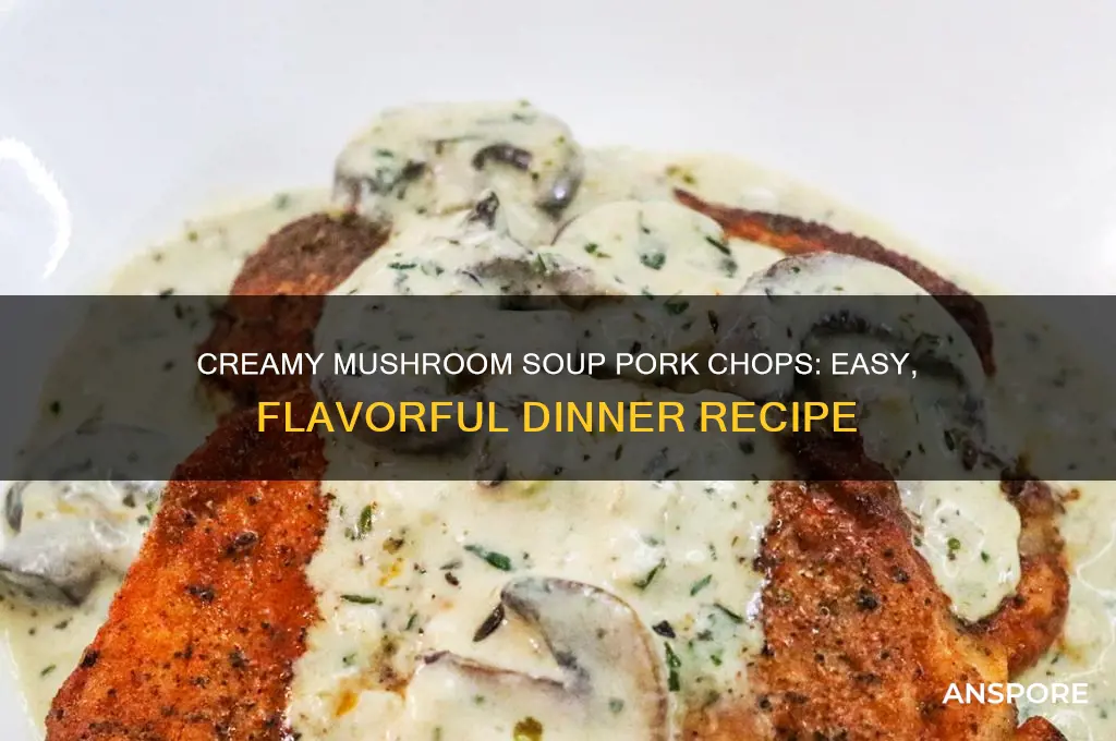 how do you cook pork chops in mushroom soup
