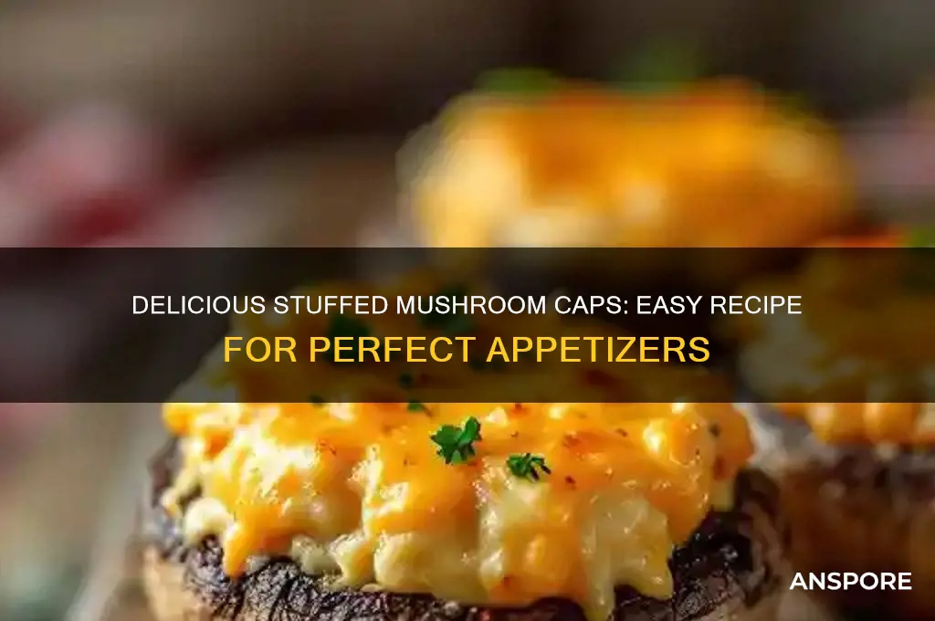 how do you cook stuffed mushroom caps