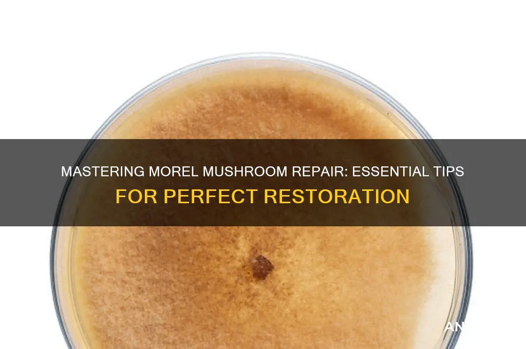 how do you fix morel mushrooms