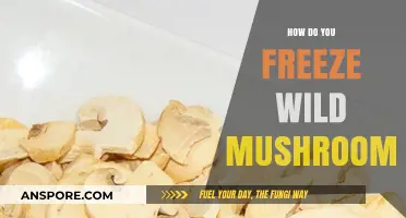 Preserving Wild Mushrooms: A Step-by-Step Guide to Freezing Freshly Foraged Fungi