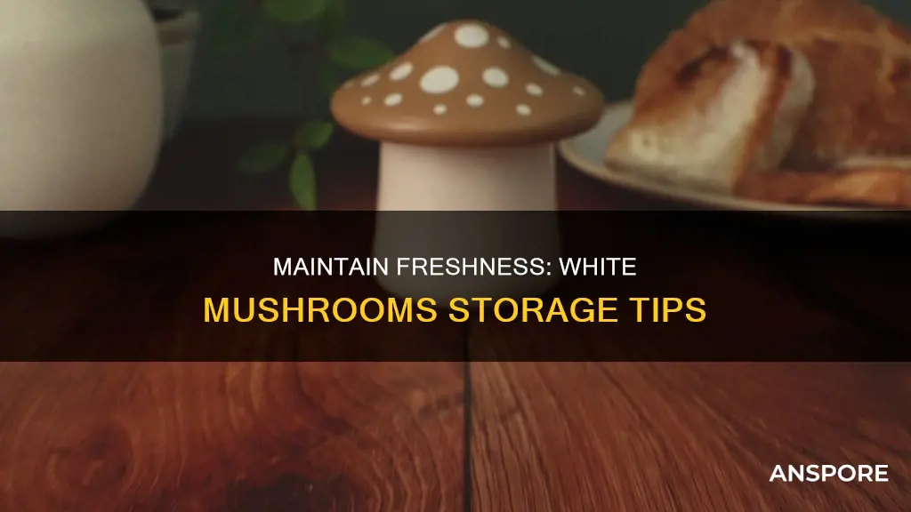 how do you keep white mushrooms fresh