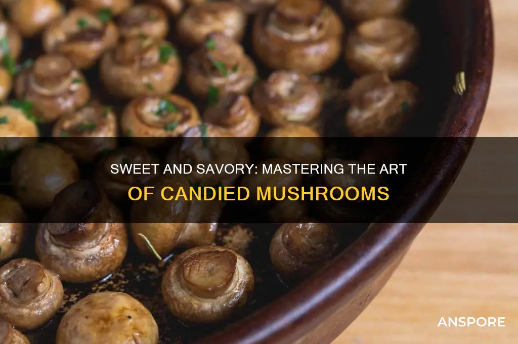 how do you make a candied mushroom
