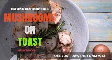 Creamy Garlic Mushrooms on Toast: Easy Recipe for Breakfast or Brunch