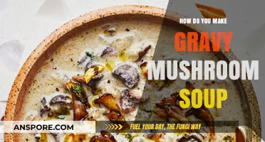 Creamy Mushroom Gravy Soup: Easy Homemade Recipe for Comforting Meals