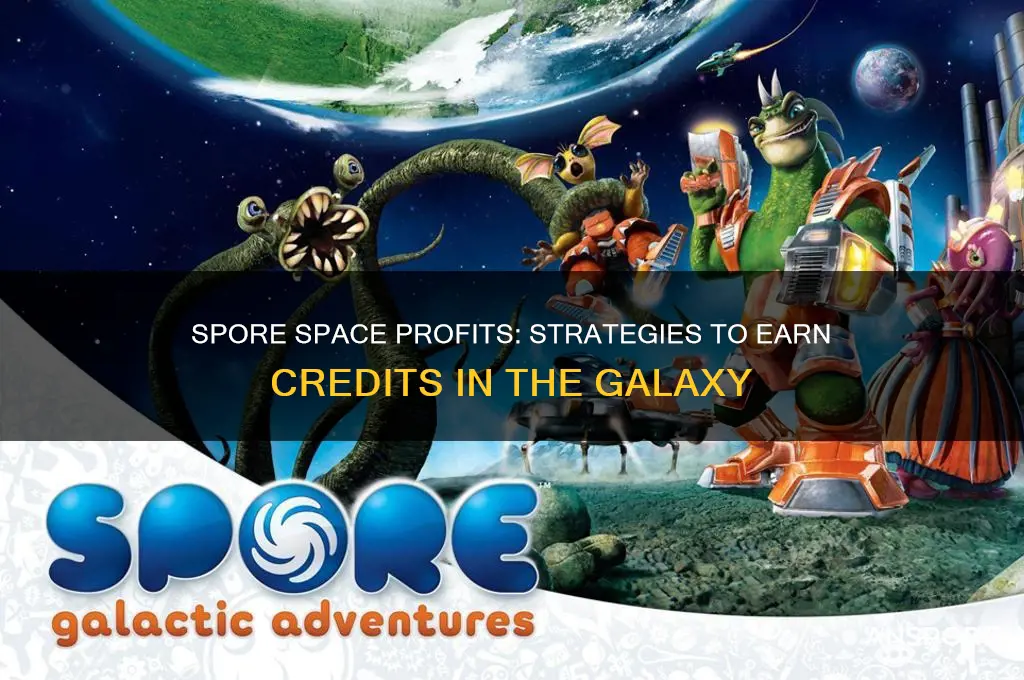 how do you make money in space on spore