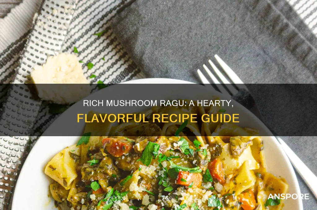 how do you make mushroom ragu