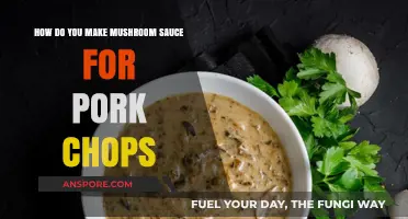 Creamy Mushroom Sauce Recipe: Elevate Your Pork Chops with Ease