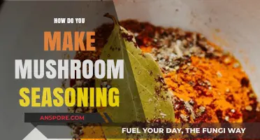 Crafting Flavorful Mushroom Seasoning: A Simple Homemade Recipe Guide