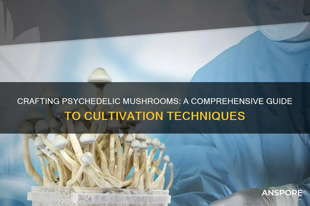 how do you make mushrooms drug