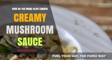 Olive Garden's Creamy Mushroom Sauce Recipe: A Step-by-Step Guide