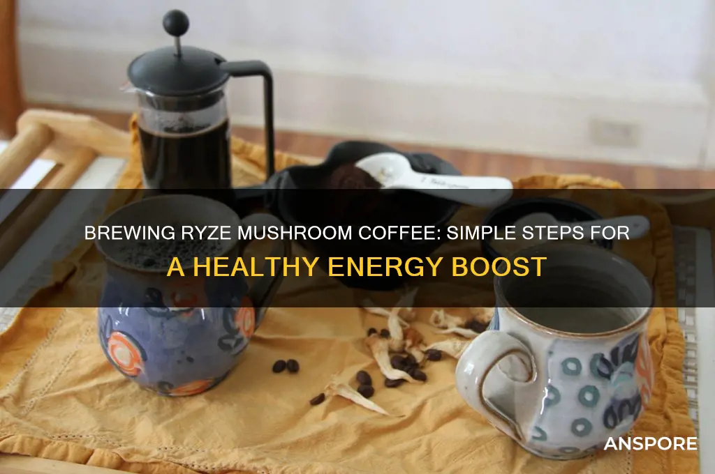 how do you make ryze mushroom coffee