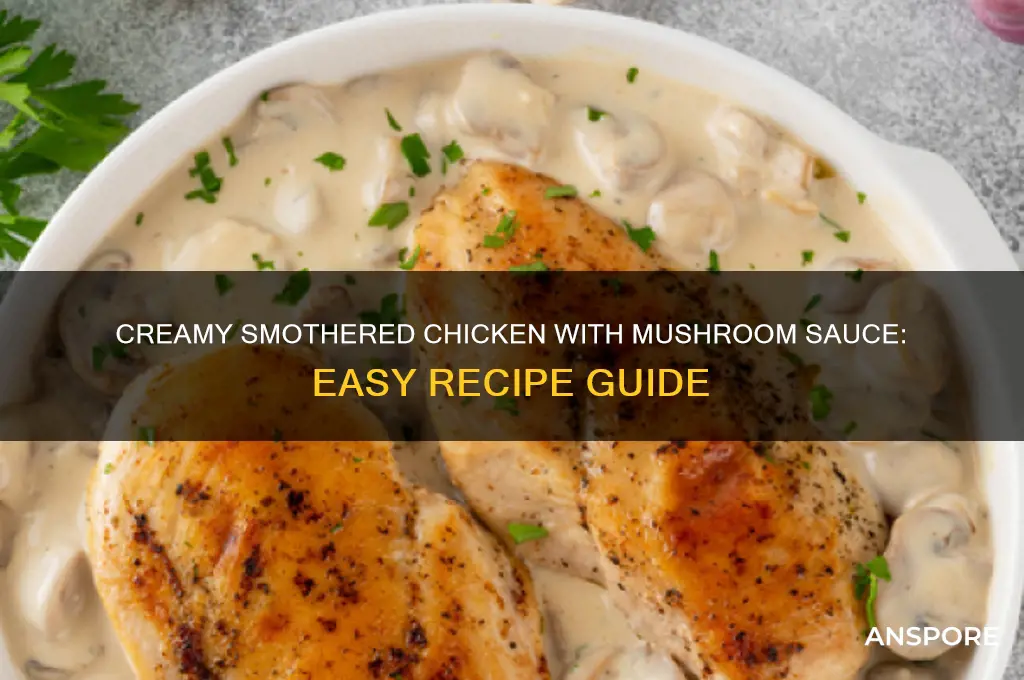 how do you make smothered chicken with cream of mushroom