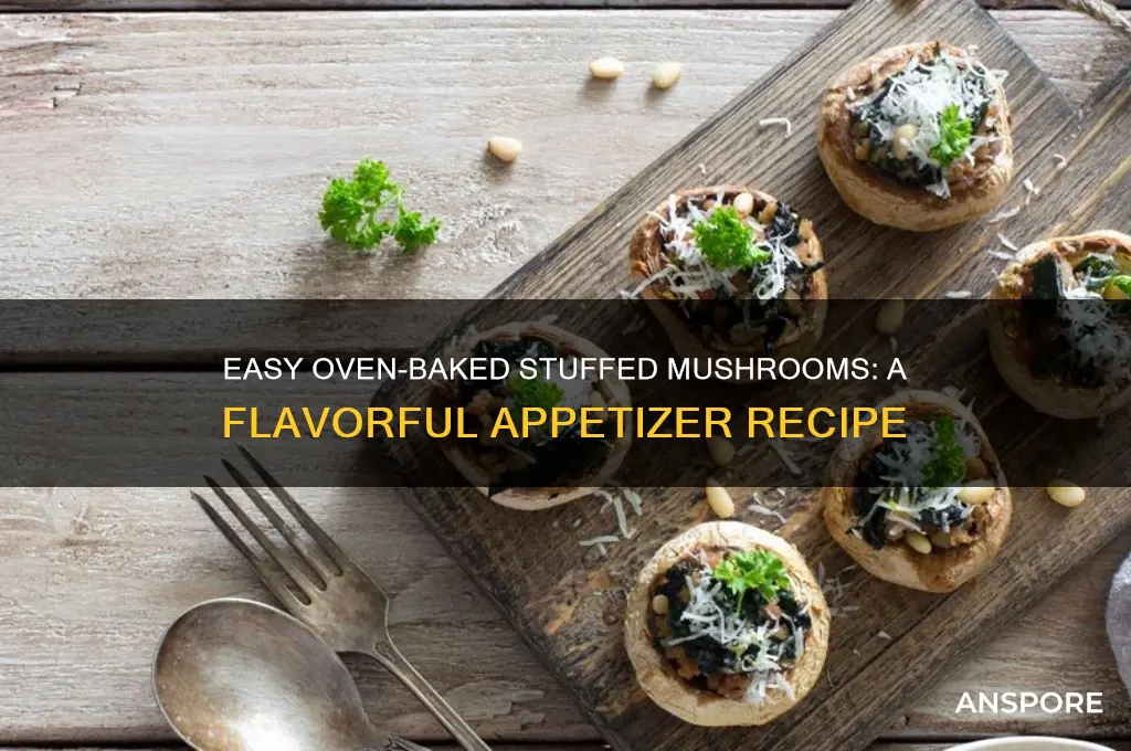 how do you make stuffed mushrooms in the oven