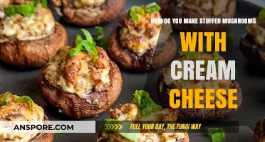 Creamy Delight: Easy Stuffed Mushrooms with Cream Cheese Recipe