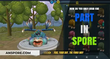 Mastering Spore: Techniques to Select and Edit Specific Parts Only