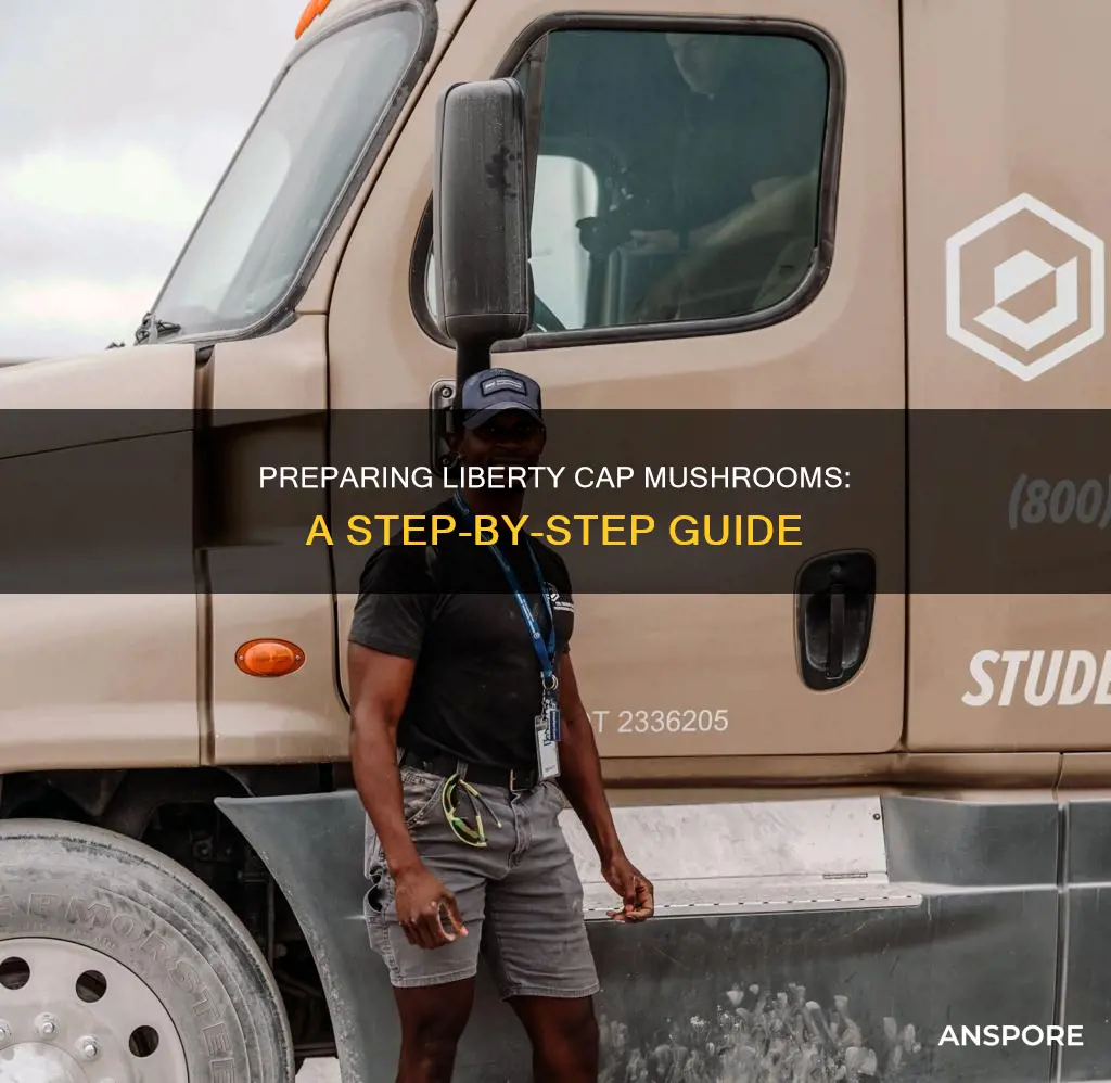 how do you prepare a dose of liberty cap mushrooms