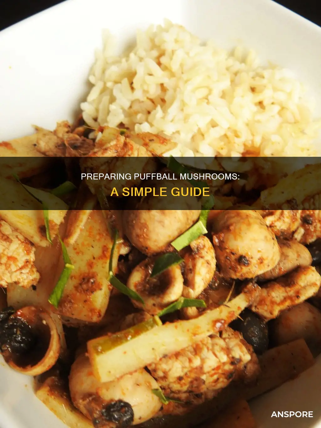 how do you prepare a puffball mushroom