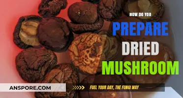 Preparing Dried Mushrooms: A Step-by-Step Guide