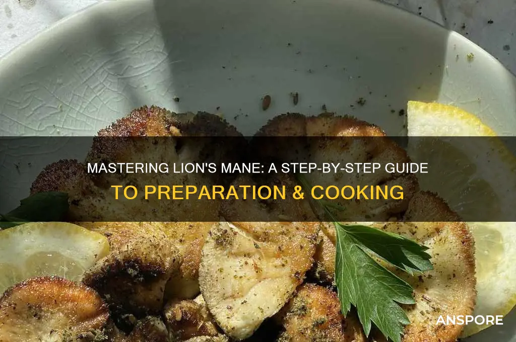 how do you prepare lion