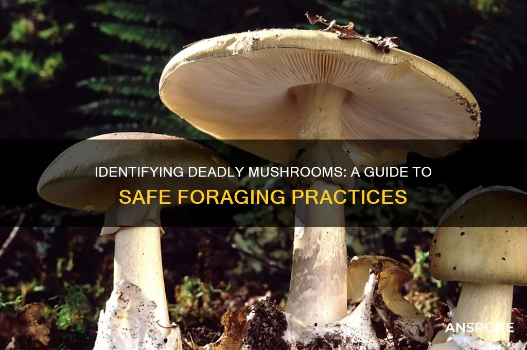 how do you tell poisonous mushrooms from edible