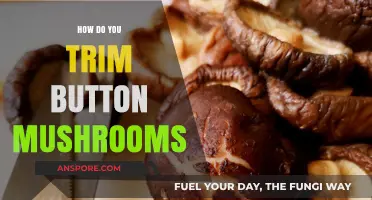 Trimming Button Mushrooms: A Step-by-Step Guide