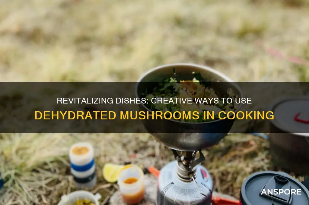 how do you use dehydrated mushrooms