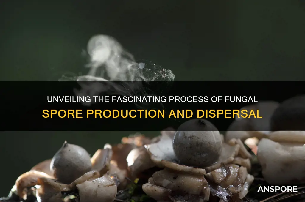 how does fungi produce spores