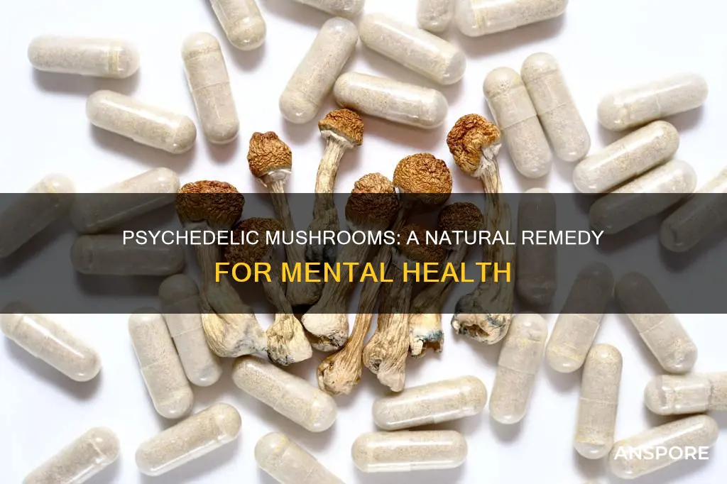 how does psylocybin mushrooms help mental health