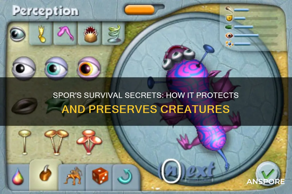 how does spor save creatures