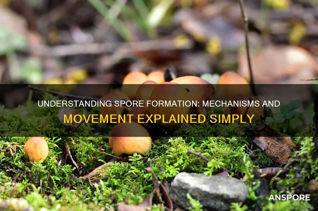 how does spore forming move