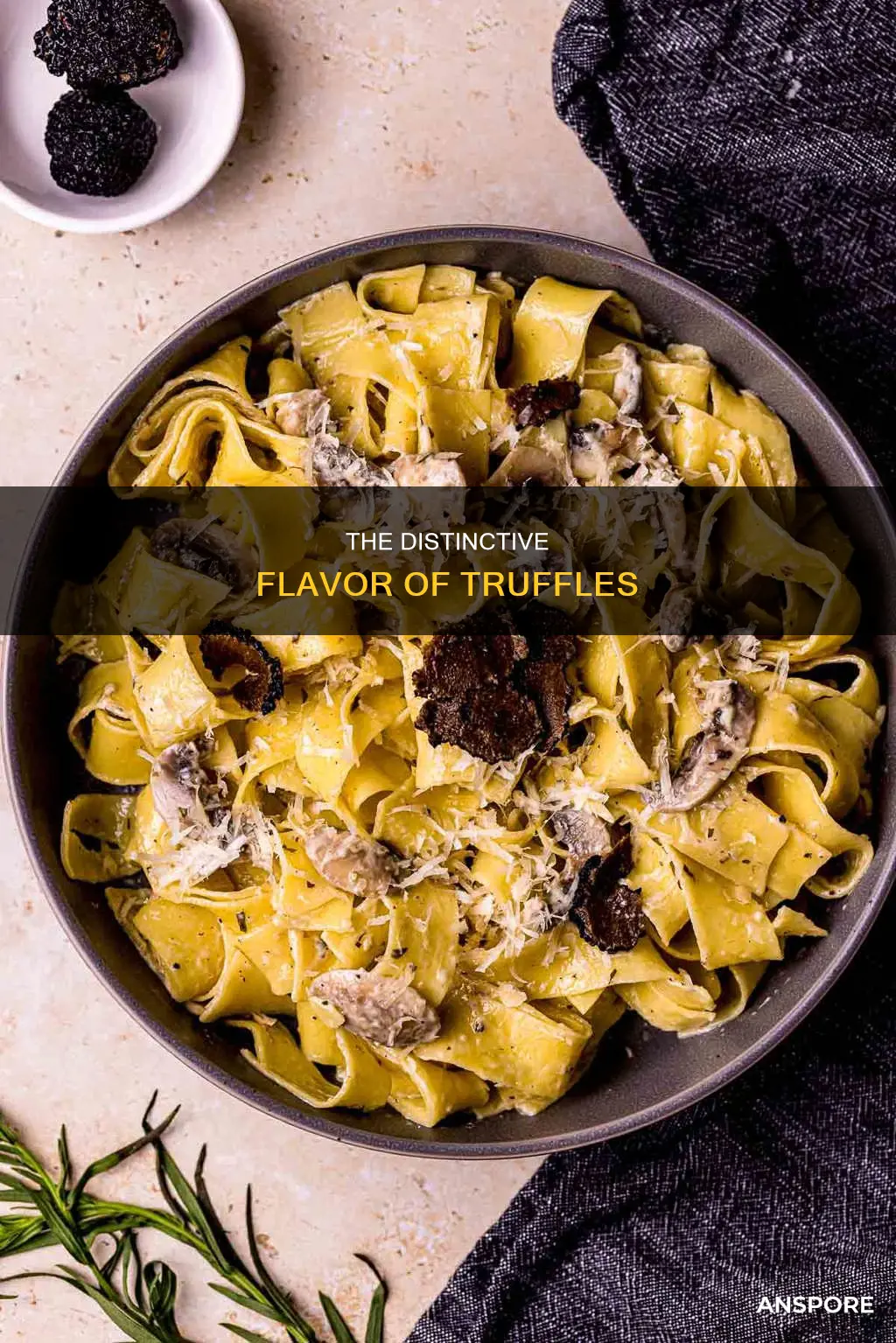 how does truffle mushroom taste