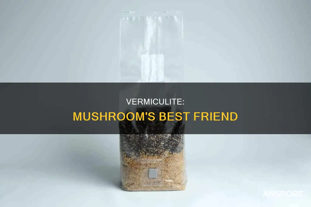 how does vermiculite help mushrooms