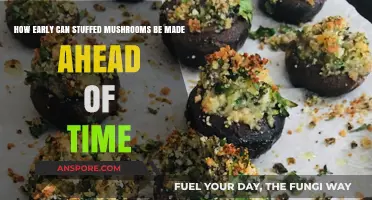 Prepping Stuffed Mushrooms: How Far in Advance Can You Cook?