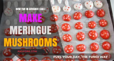 Perfecting Meringue Mushrooms: Advance Prep Tips for Flawless Results