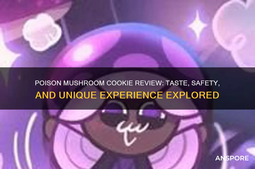 how good is poison mushroom cookie