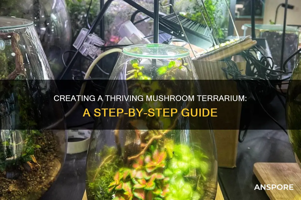 how grow mushrooms terrarium